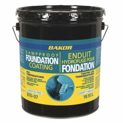 Brand new 🎉 Henry Bakor 810-07 19-Litre Non-Fibred Asphalt Roof And Foundation Damp-Proofing Waterproof Membrane 🧥 Coating 🎁
