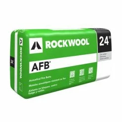 Hot Sale 🛒 ROCKWOOL AFB 3 In. X 24 In. X 48 In. Acoustical Fire Batt Insulation 🎉
