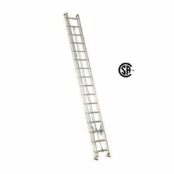 Wholesale 🥰 LITE LP2032 32 Ft. Aluminum Extension Ladder With 225 Lb. Load Capacity Type II Duty Rating 🔥