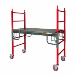 Flash Sale 🔥 MetalTech BuildMan 6 Ft. Drywall Baker Style Utility Scaffold Kit ✔️