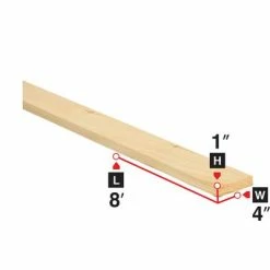 Deals 🔔 1 In. X 4 In. X 8 Ft. Spruce Lumber 🥰