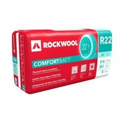 Budget 🎁 ROCKWOOL COMFORTBATT R22 5.5 In. X 15.25 In. X 47 In. Wood Stud Insulation 🌟