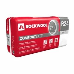 Best deal 💯 ROCKWOOL COMFORTBATT R24 6 In. X 16.25 In. X 48 In. Steel Stud Insulation 👏