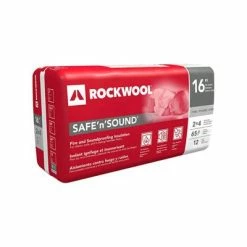 Wholesale 🌟 ROCKWOOL SAFE 'n' SOUND 3 In. X 16.25 In. X 48 In. Steel Stud (64 Sq. Ft. Per Bag) 💯