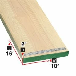 Best deal ✨ 2 In. X 10 In. X 16 Ft. Cleated Spruce Scaffold Plank 🤩