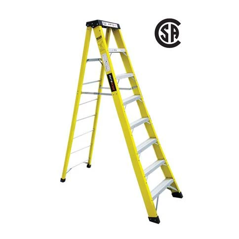 Outlet 🛒 DuraDrive 8 Ft. Type 1A 300 Lb. Fibreglass Step Ladder ✨