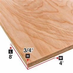 Promo 🎁 3/4 In. X 4 Ft. X 8 Ft. Baltic Birch Plywood 😍