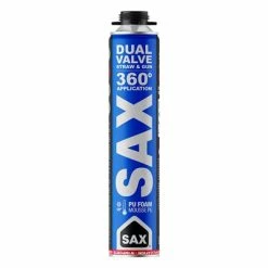 Wholesale 🤩 SAX 360 24.5 Oz. Extreme Climate Dual Valve Straw & Gun-Grade Expanding Insulating Spray Foam Gun-Grade Sealant ✨
